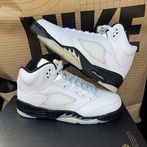 NEW Nike Air Jordan 5 GS Retro Black White Size 3.5Y, Women Sz 5 440888-110